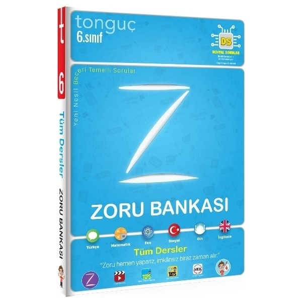 Tonguç Akademi 6. Sınıf Zoru Bankası Tüm Dersler Orta-Zor Seviye Sınav Hazırlığı İçin Tüm Dersler Fiyatı