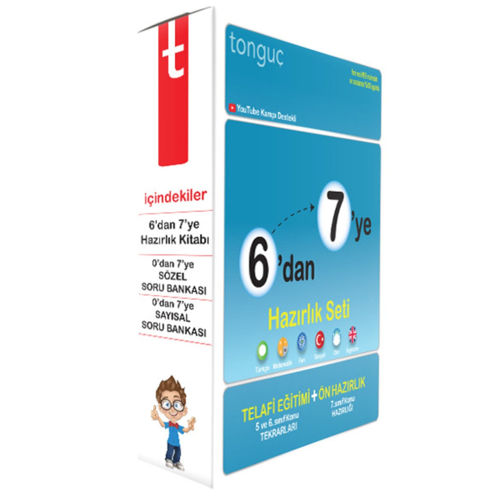 Tonguç Akademi 6dan 7ye Hazırlık Seti 8683781816057 Yardımcı Kitaplar Fiyatı