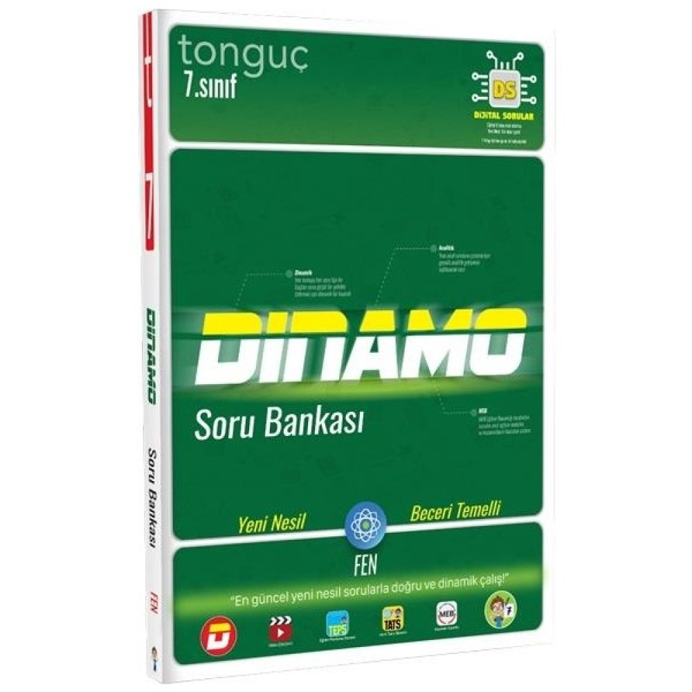 Tonguç Akademi 7. Sınıf Dinamo Fen Bilimleri Soru Bankası Fen - Bilişim ve Teknoloji Fiyatı
