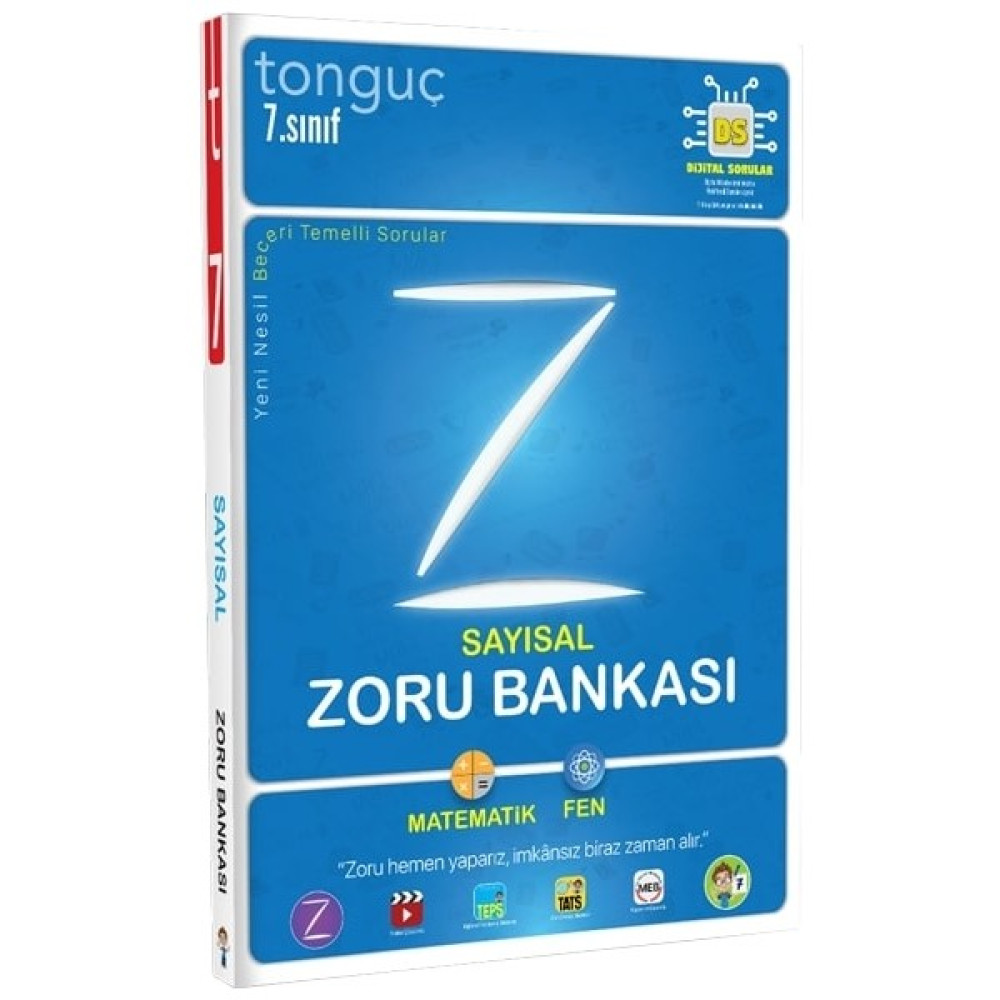 Tonguç Akademi 7. Sınıf Sayısal Zoru Bankası Matematik Fiyatı