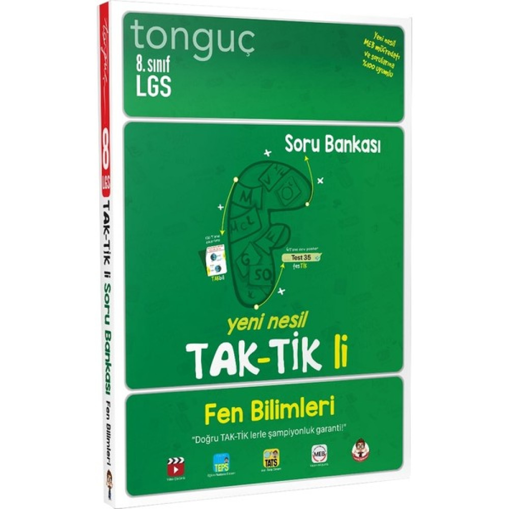Tonguç Akademi 8. Sınıf Fen Bilimleri Taktikli Soru Bankası Fen - Bilişim ve Teknoloji Fiyatı