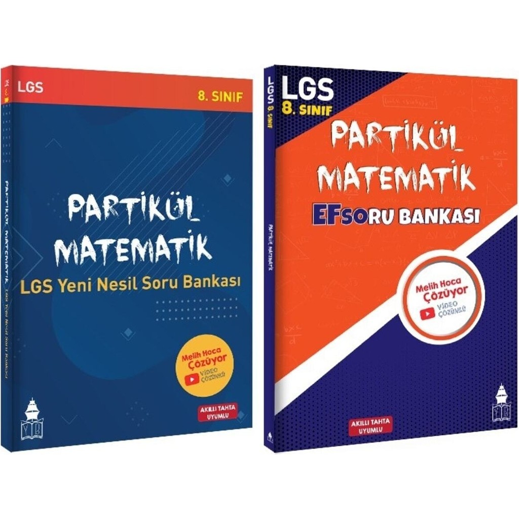 Tonguç Akademi 8. Sınıf LGS Partikül Matematik Efso Soru Bankası 2 Kitap Ciltli Kaynak Kitapları Fiyatı