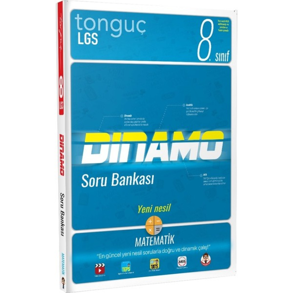 Tonguç Akademi 8. Sınıf Matematik Dinamo Soru Bankası Matematik Fiyatı