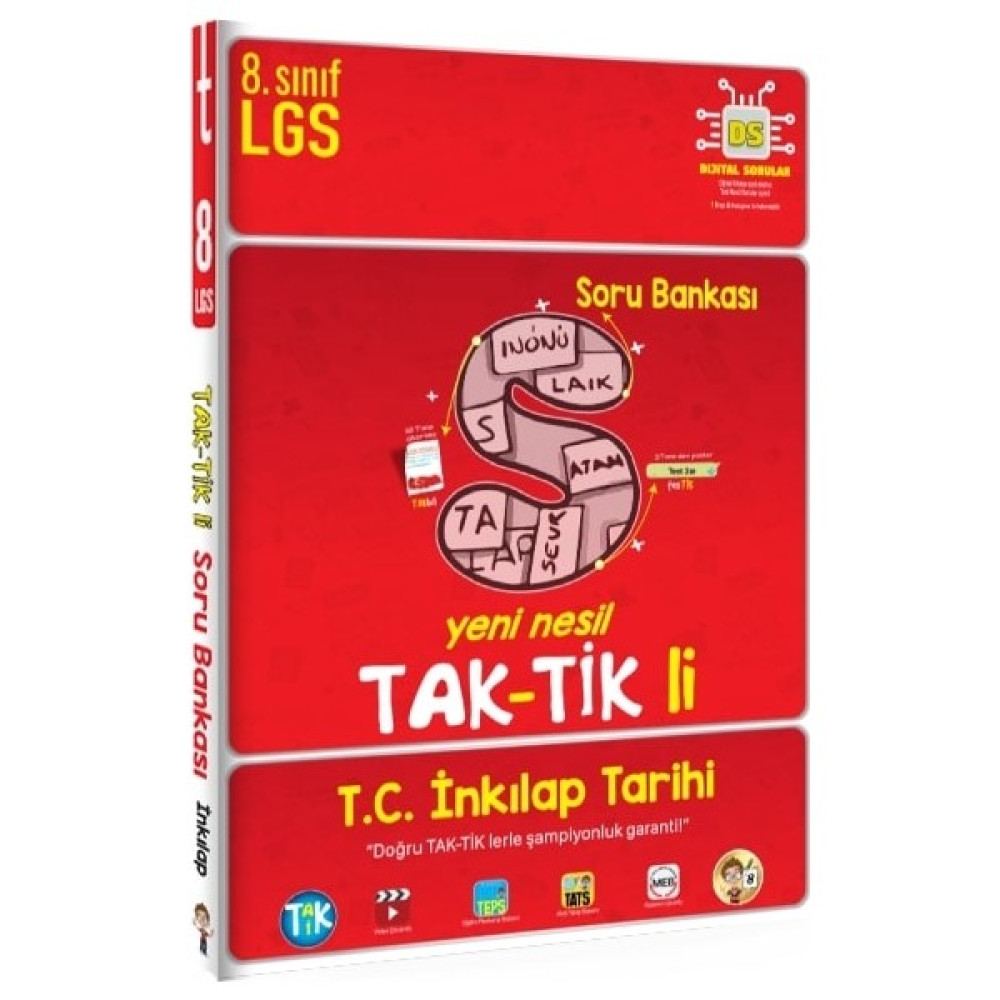 Tonguç Akademi 8. Sınıf T.C. İnkılap Tarihi ve Atatürkçülük Taktikli Soru Bankası Sosyal Bilgiler Fiyatı