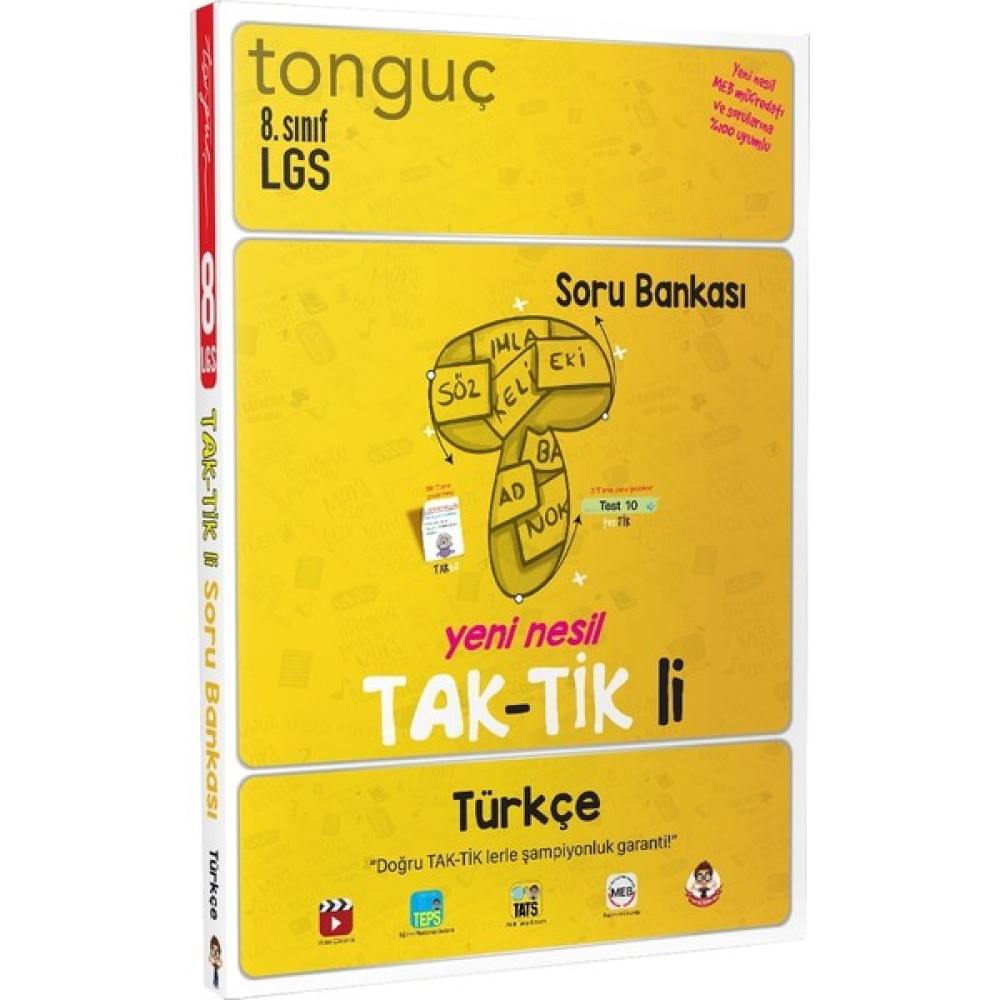 Tonguç Akademi 8. Sınıf Türkçe Taktikli Soru Bankası Türkçe Fiyatı
