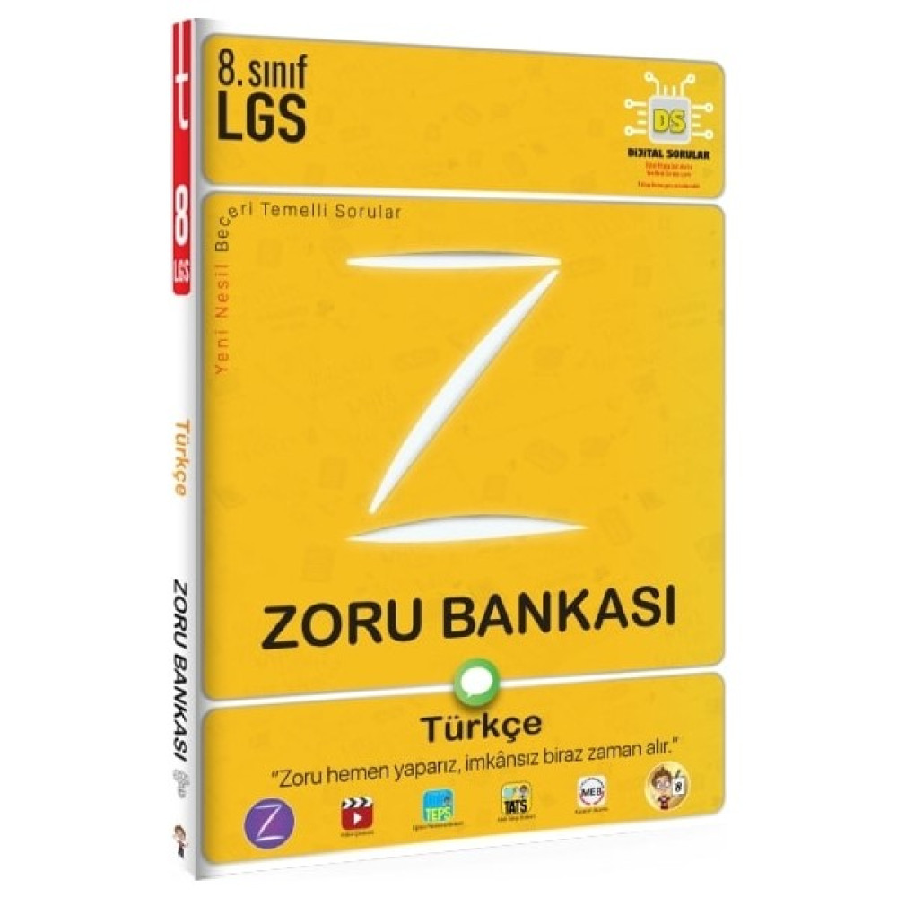 Tonguç Akademi 8.Sınıf Türkçe Zoru Bankası Türkçe Fiyatı