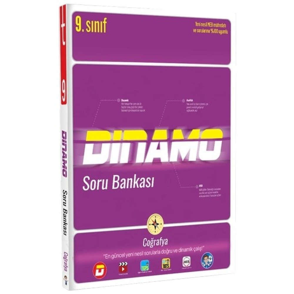 Tonguç Akademi 9. Sınıf Dinamo Coğrafya Soru Bankası Coğrafya Fiyatı