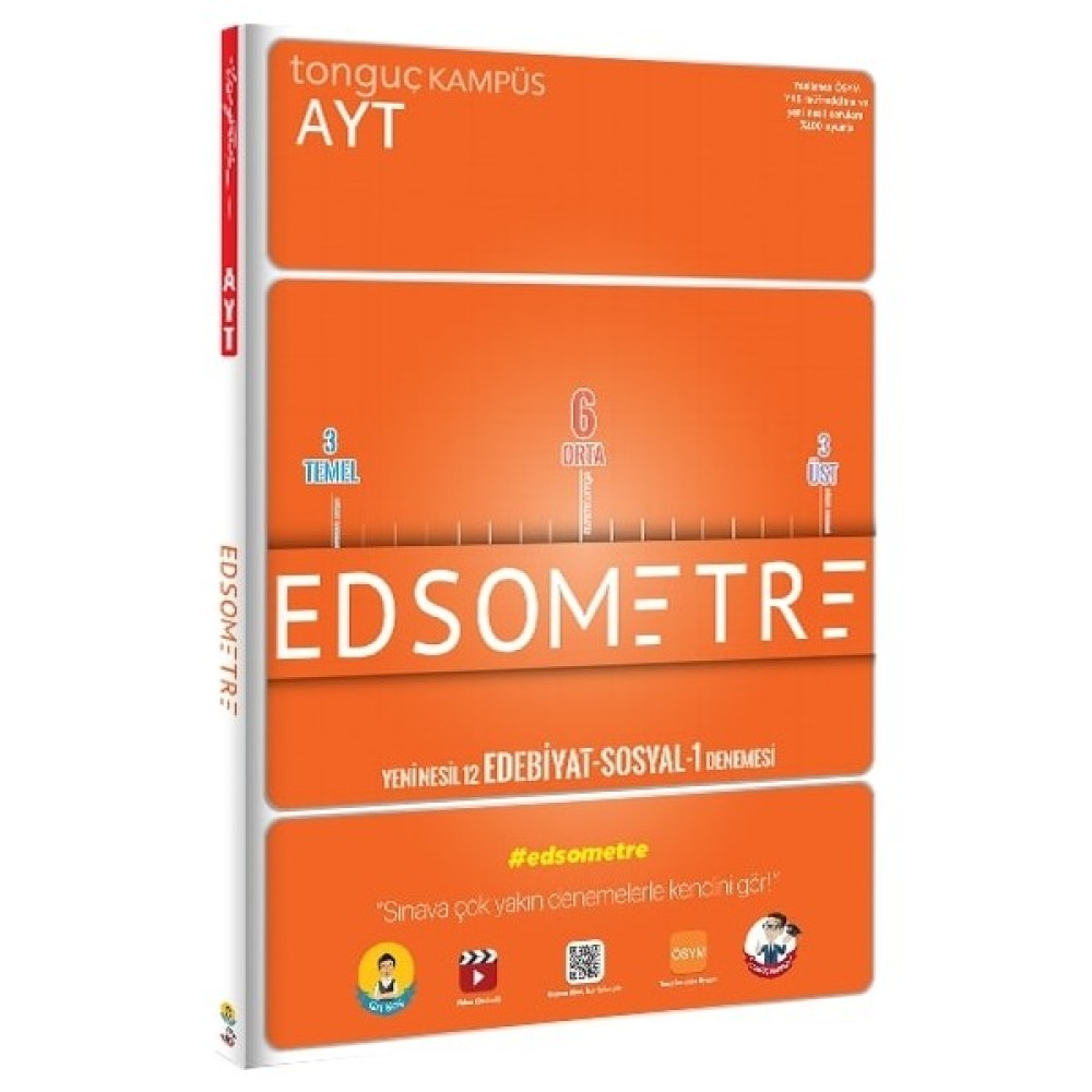Tonguç Akademi AYT Edsometre Temel Yeterlilik Testi (TYT) Fiyatı