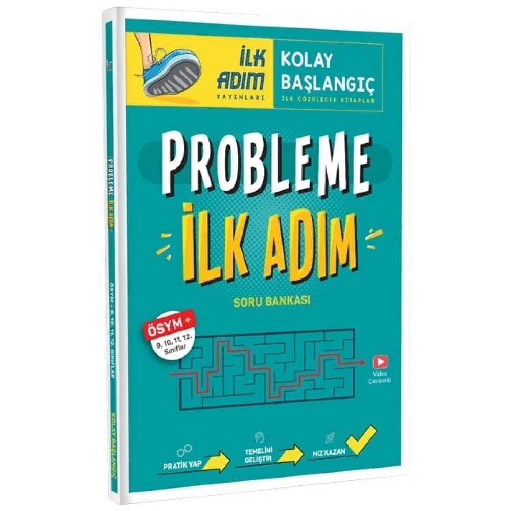 Tonguç Akademi İlk Adım Probleme İlk Adım (9-10-11 ve 12. Sınıflar İçin Problem Kitabı) Tüm Dersler Fiyatı