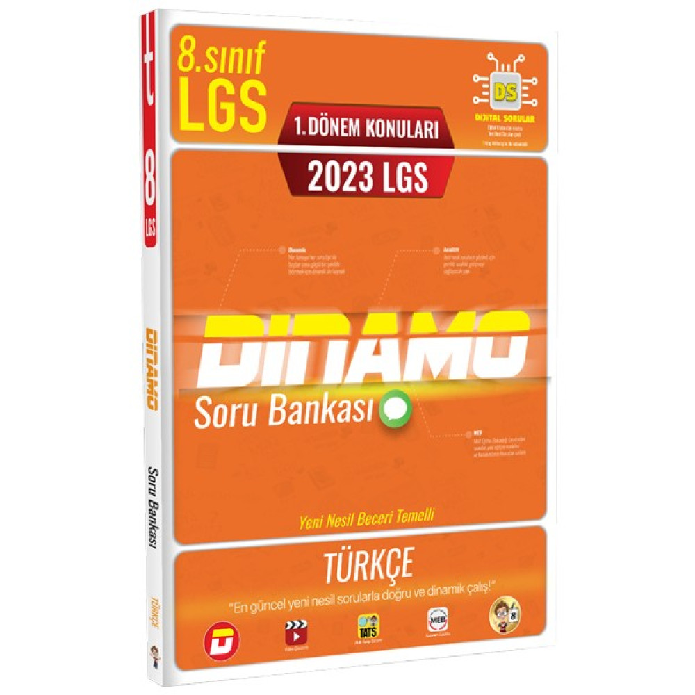 Tonguç Akademi Tonguç 2023 LGS 1. Dönem Türkçe Dinamo Soru Bankası Türkçe Fiyatı