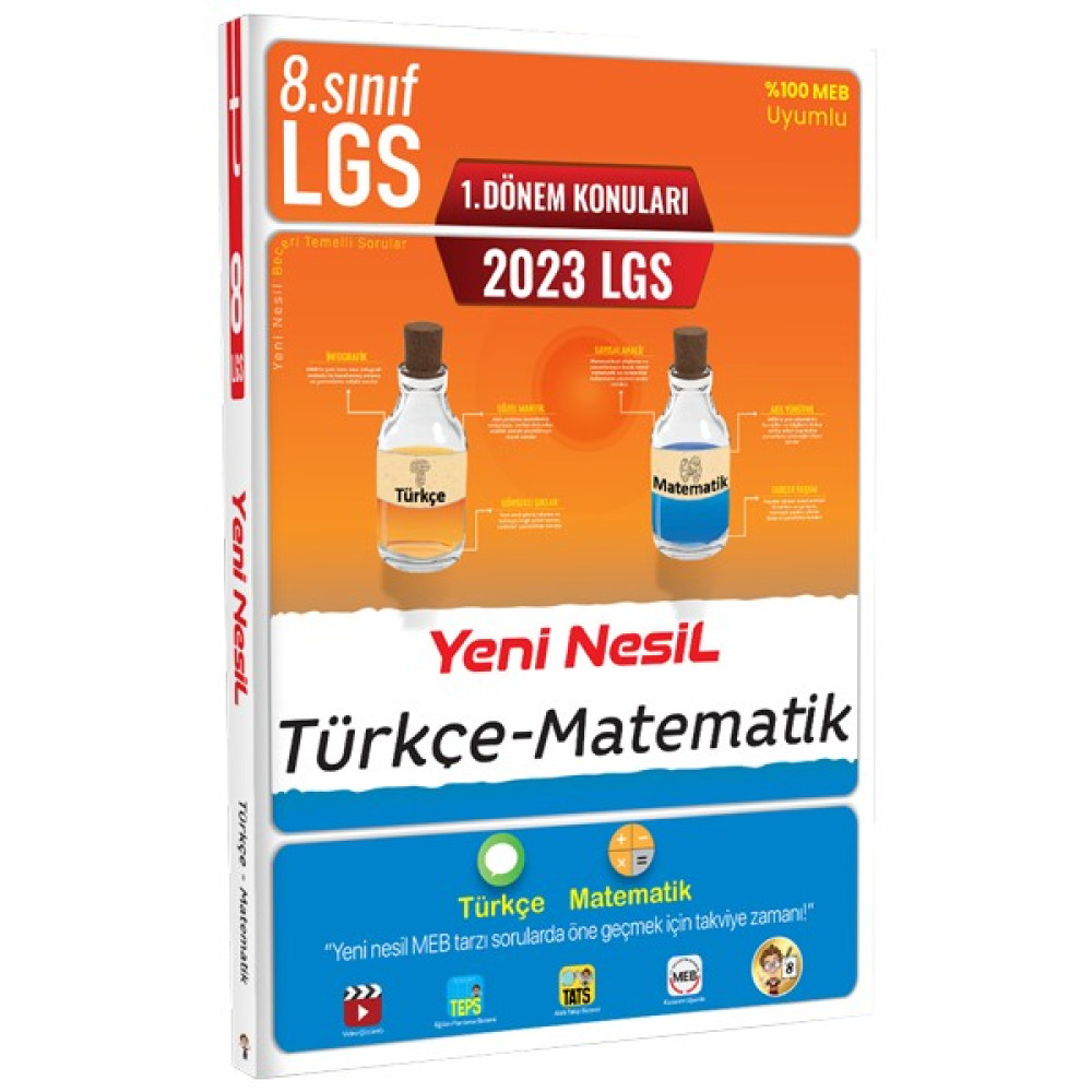 Tonguç Akademi Tonguç 2023 LGS 1. Dönem Yeni Nesil Türkçe Matematik Soru Bankası Türkçe Fiyatı