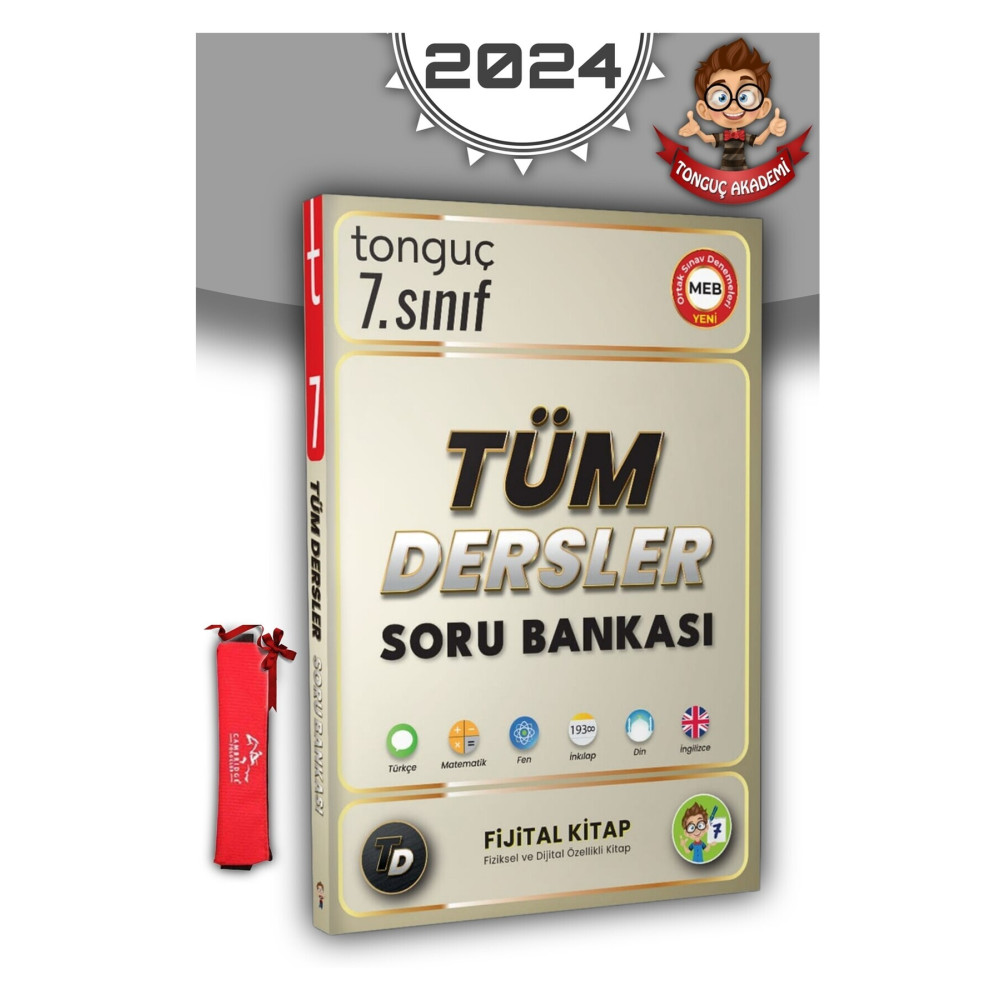 Tonguç Akademi Tonguç 7.Sınıf Tüm Dersler Soru Bankası Fijital Kitap Yardımcı Kitaplar Fiyatı