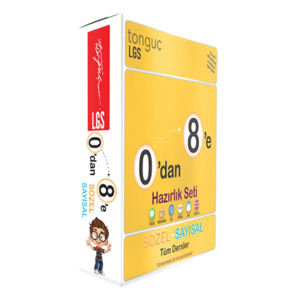 Tonguç Akademi Tonguç 8. Sınıf 0dan 8e Hazırlık Seti Yardımcı Kitaplar Fiyatı