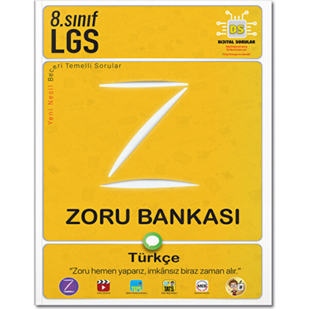 Tonguç Akademi Tonguç 8.sınıf Türkçe Zoru Bankası Kaynak Kitapları Fiyatı
