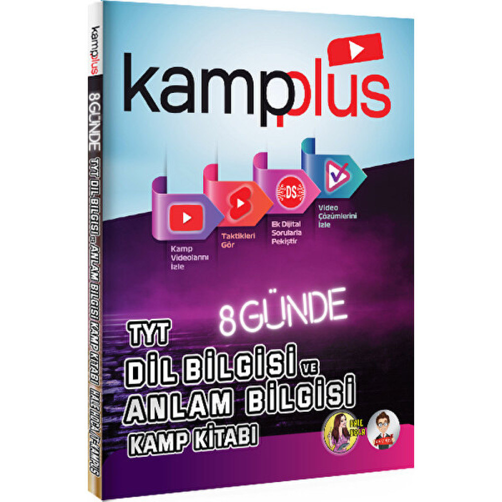 Tonguç Akademi Tonguç Kampüs Kampplus 8 Günde Tyt Dil Bilgisi ve Anlam Bilgisi Türkçe Fiyatı