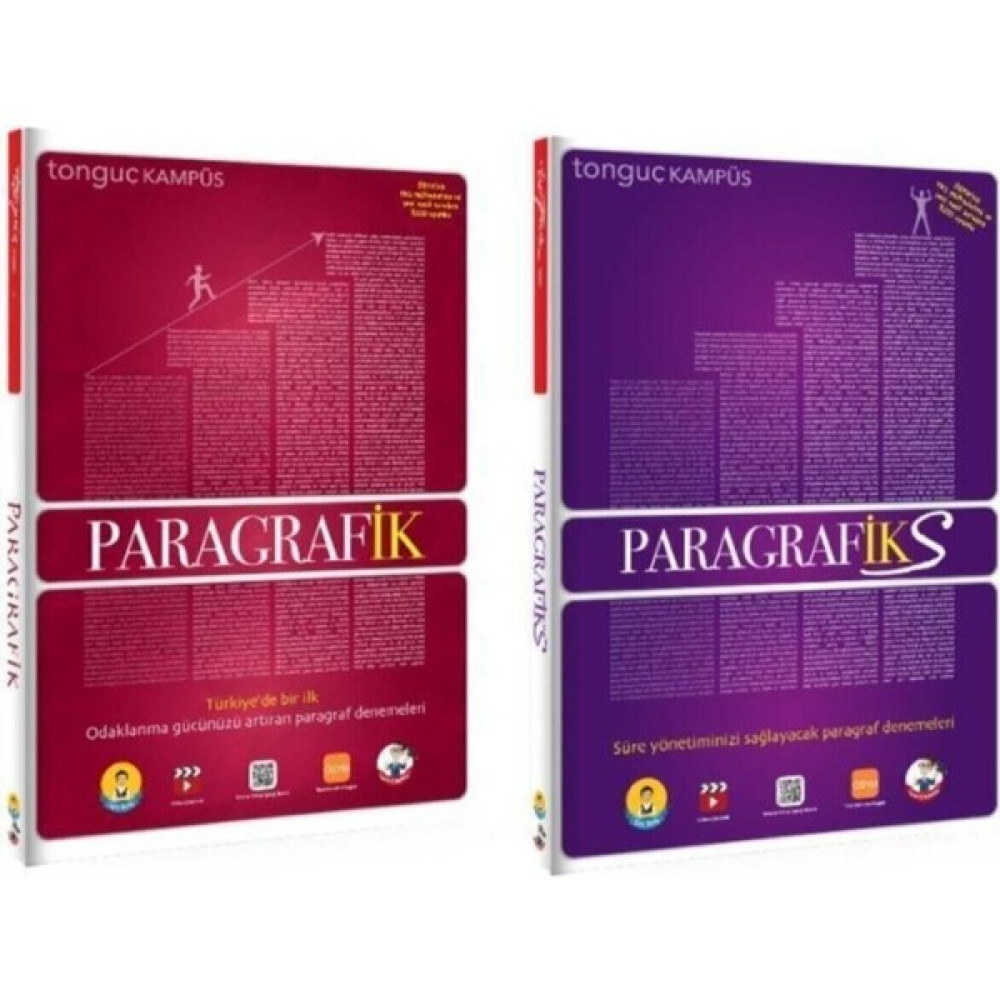 Tonguç Akademi Tonguç Tyt Paragrafik + Paragrafiks 2 Kitap Set Temel Yeterlilik Testi (TYT) Fiyatı