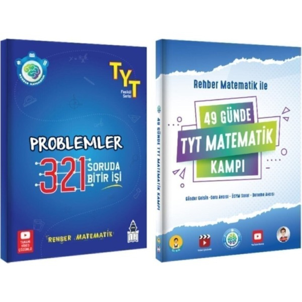 Tonguç Akademi Yayınları 49 Günde TYT Matematik Kampı 321 Rehber Matematik – Problemler (Ciltli) Temel Yeterlilik Testi (TYT) Fiyatı