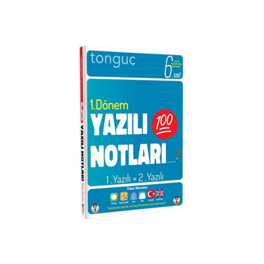 Tonguç Akademi Yayınları 6. Sınıf Yazılı Notları 1. Dönem 1 Ve 2. Yazılı Yardımcı Kitaplar Fiyatı