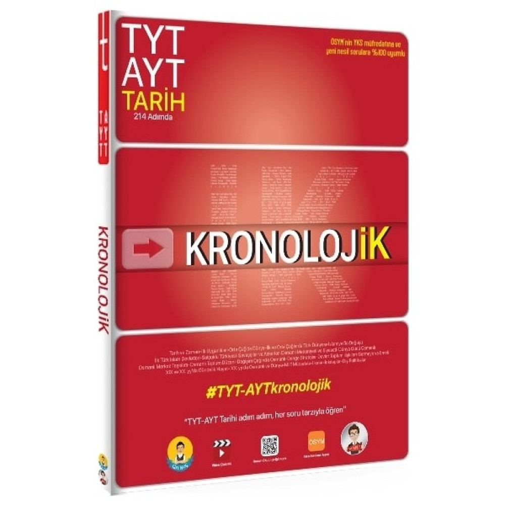 Tonguç Akademi Yayınları YKS TYT AYT Tarih Kronolojik Soru Bankası Sosyal Bilgiler Fiyatı