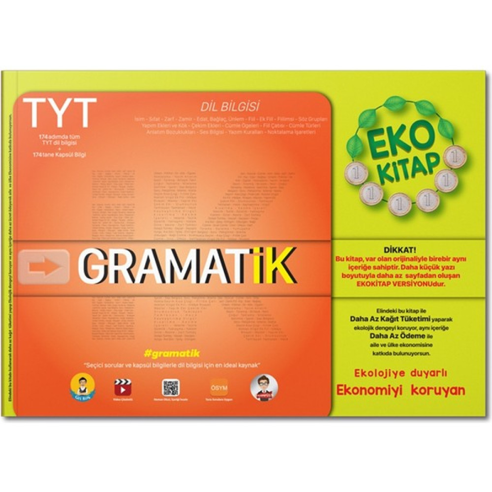 Tonguç Kampüs TYT Gramatik Eko Temel Yeterlilik Testi (TYT) Fiyatı