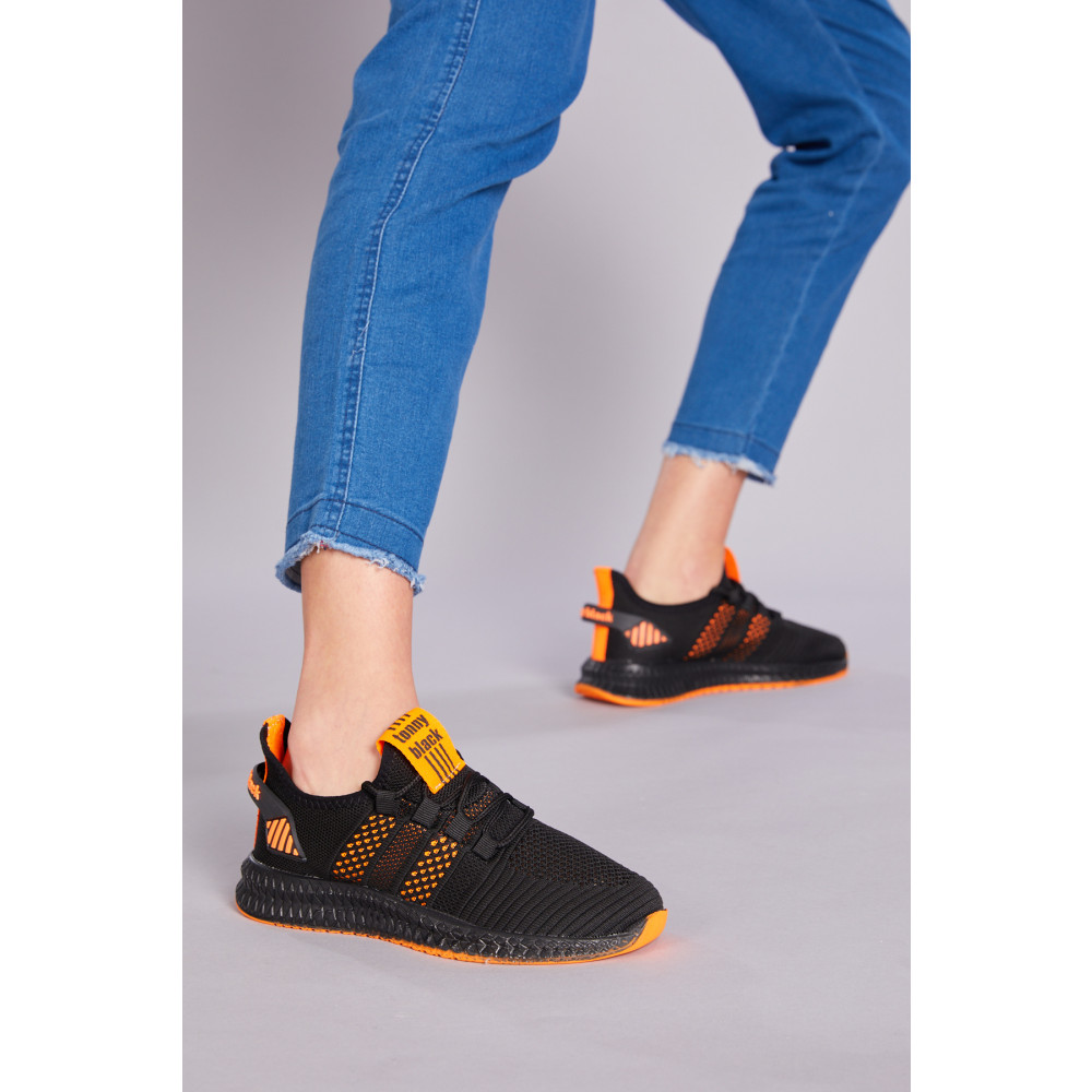 Tonny Black Unisex Siyah Turuncu Spor Ayakkabı Tbıdl 41 Beden Spor Ayakkabı Fiyatı