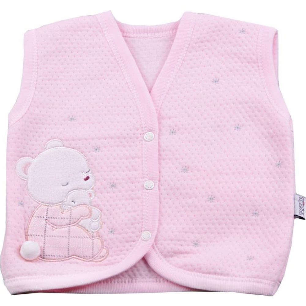 Tonton Baby Bebek Yeleği 316 Yenidoğan Pembe Bebek Yeleği Fiyatı