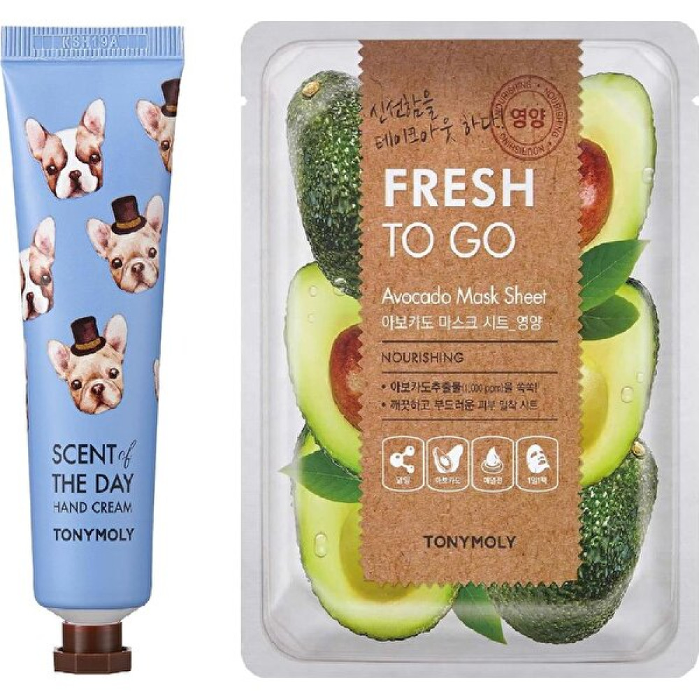 Tonymoly El Kremi Scent Of The Day Pamuk Kokulu 30ml + Yüz Maskesi Fresh To Go Besleyici Avokado Maskeler Fiyatı