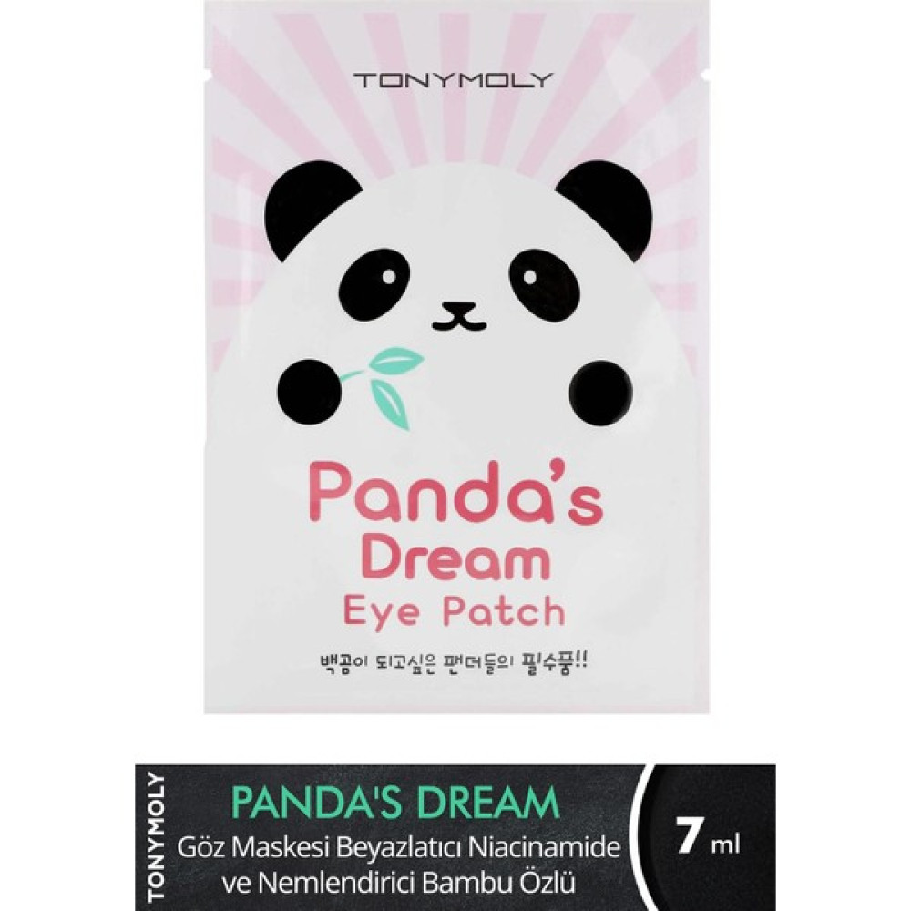 Tonymoly Göz Maskesi Panda's Dream Beyazlatıcı Niacinamide Bambu C Vitamini Cilt Bakımı 7ml Maskeler Fiyatı