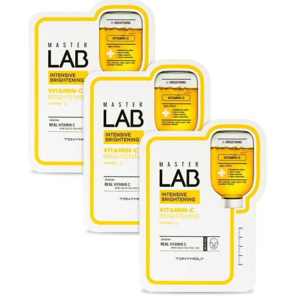 Tonymoly Yüz Maskesi Master Lab Aydınlatıcı C Vitamini Cilt Bakımı X3 Adet - 1 Maskeler Fiyatı