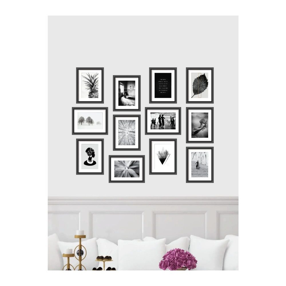 Tooall Modern Style 12 Parçalı Mdf Tablo 65 x 60 Beden Tablo & Poster Fiyatı