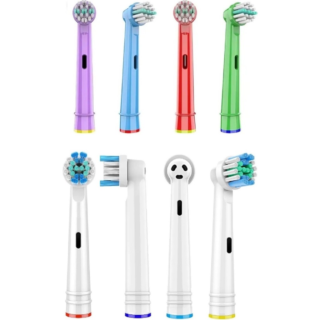 Toocare Oral-B Diş Fırçaları İçin 4 Adet Yedek Başlık Çocuk ve Yetişkin İçin Orta Sertlikte Renkli - 2 Diğer Fiyatı