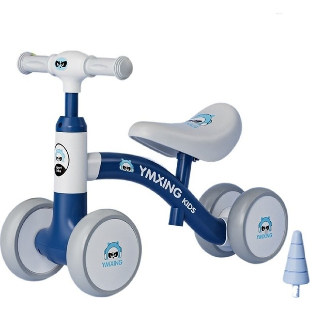 Toolwayes Çocuk Denge Aracı 1-3 Yaş Arası Pedalsız Bebek Yürüteci Kayan Dört Tekerlekli Paten (Yurt Dışından) - Açık Mavi Açık Hava, Deniz ve Spor Oyuncakları Fiyatı