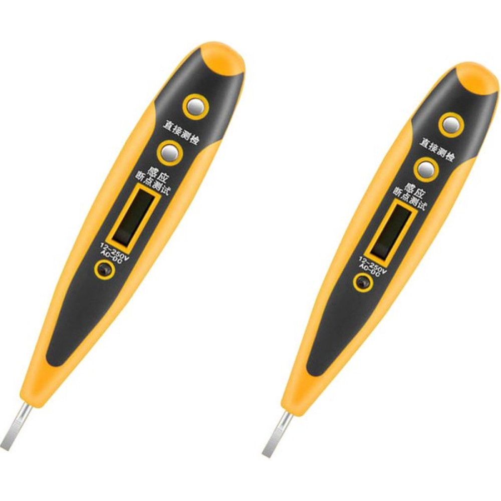 Toolwayes Dijital Test Kalemi Çok Fonksiyonlu Gece Görüş Mavi Ekran Dijital Ekran Yan Test Kalemi (Yurt Dışından) - Beyaz - Sarı Diğer Test ve Ölçüm Cihazları Fiyatı