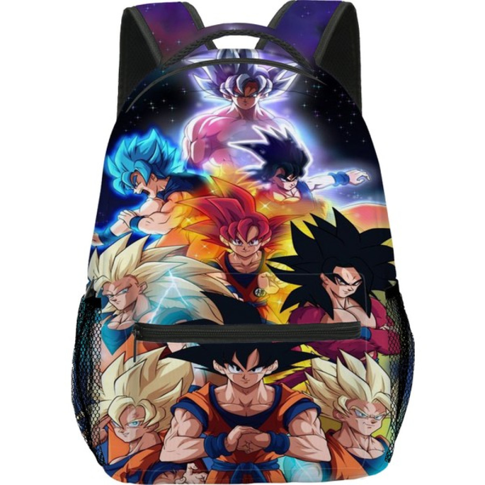 Toolwayes Dragon Ball Ilkokul ve Ortaokul Öğrencileri Okul Çantası Çocuk Sırt Çantası Sırt Çantası (Yurt Dışından) - Krem - Mor Okul Çantası Fiyatı