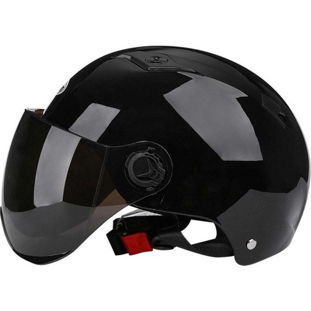 Toolwayes Elektrikli Bisiklet Kaskı, Yarım Kask, Çocuk Emniyet Kaskı (Yurt Dışından) - Beyaz - Kırmızı - Siyah Motorsiklet Kaskları Fiyatı