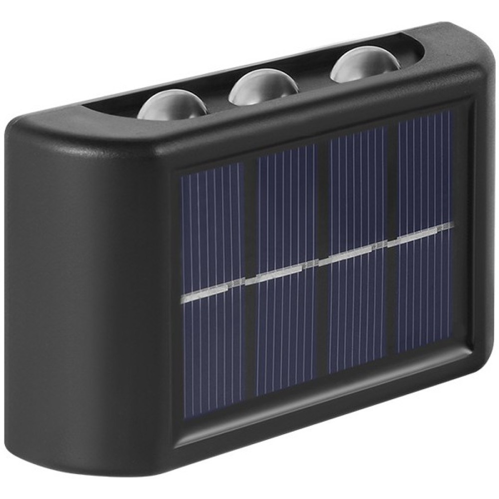 Toolwayes Güneş Enerjili Dış Mekan Bahçe Lambası, Yukarı ve Aşağı Aydınlatma Atmosfer Duvar Lambası (Yurt Dışından) - Siyah Dış Mekan & Bahçe Oyuncakları Fiyatı