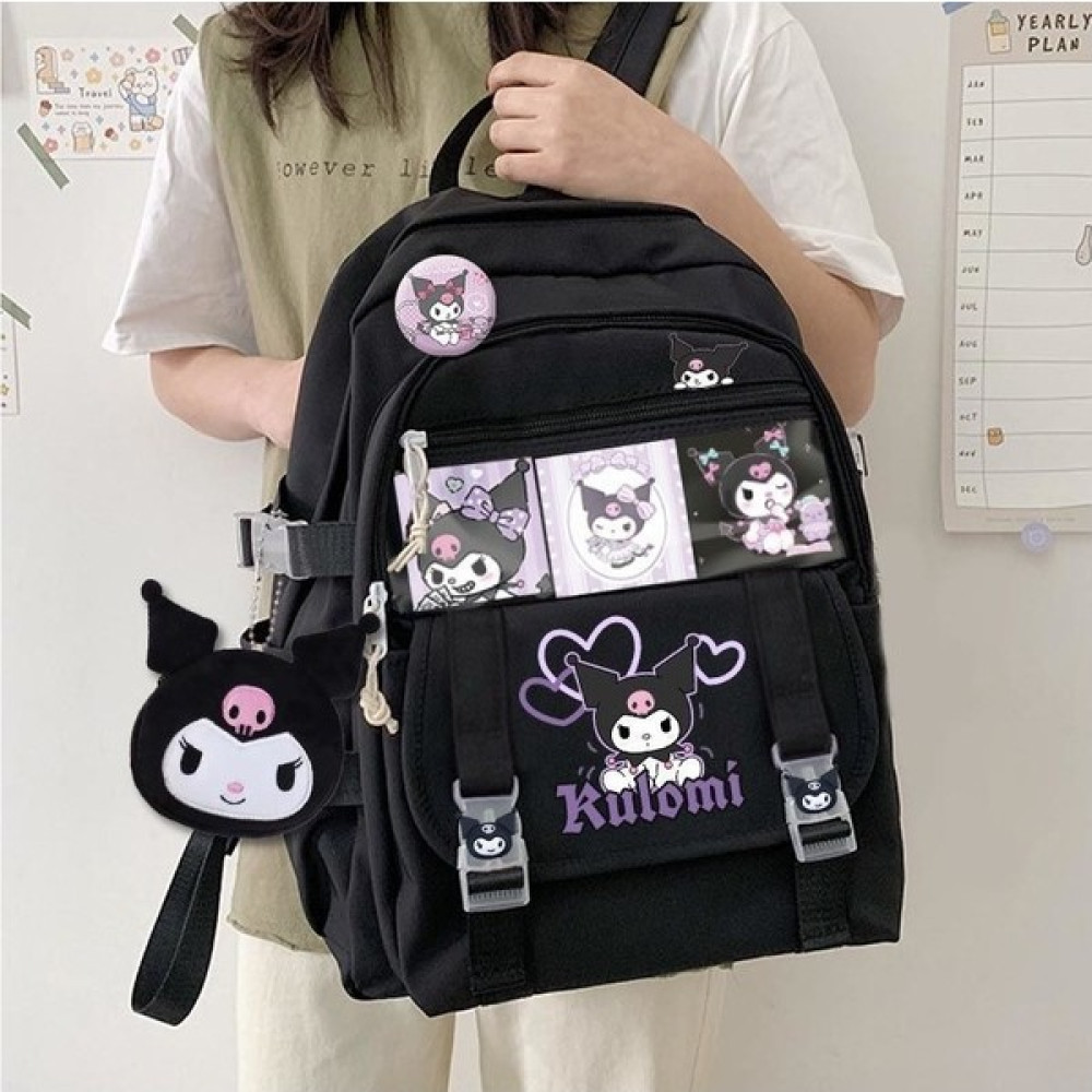 Toolwayes Sanrio Kuromi Ortak Markalı Seyahat Sırt Çantası Kadın Hafif, Modaya Uygun, Modaya Uygun Sırt Çantası (Yurt Dışından) Unisex Sırt Çantası Fiyatı
