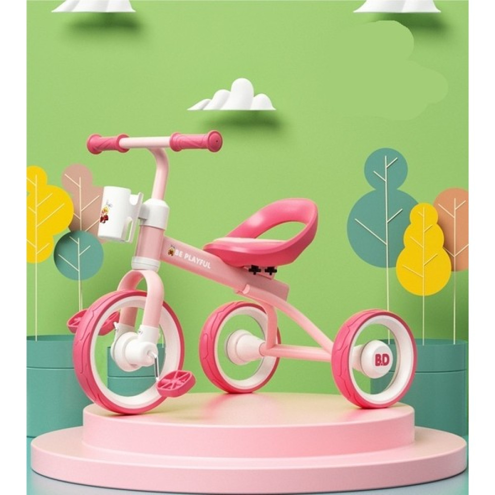 Toolwayes Sarı Ördek 3-6 Yaş Çocuk Pedallı Bisiklet Erkek ve Dişi Bebek Pedallı Üç Tekerlekli Bisiklet (Yurt Dışından) - Açık Pembe Açık Hava, Deniz ve Spor Oyuncakları Fiyatı