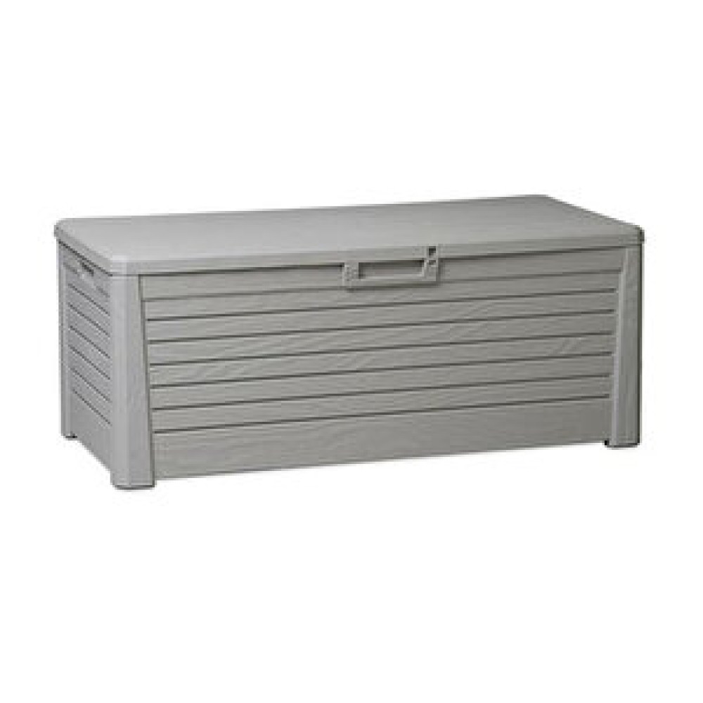 Toomax Cushion Box Florida 550 Litre Bahçe Depolama Sandığı Balkon Sandığı Depolama Ünitesi Gri Bahçe Mobilyası Fiyatı