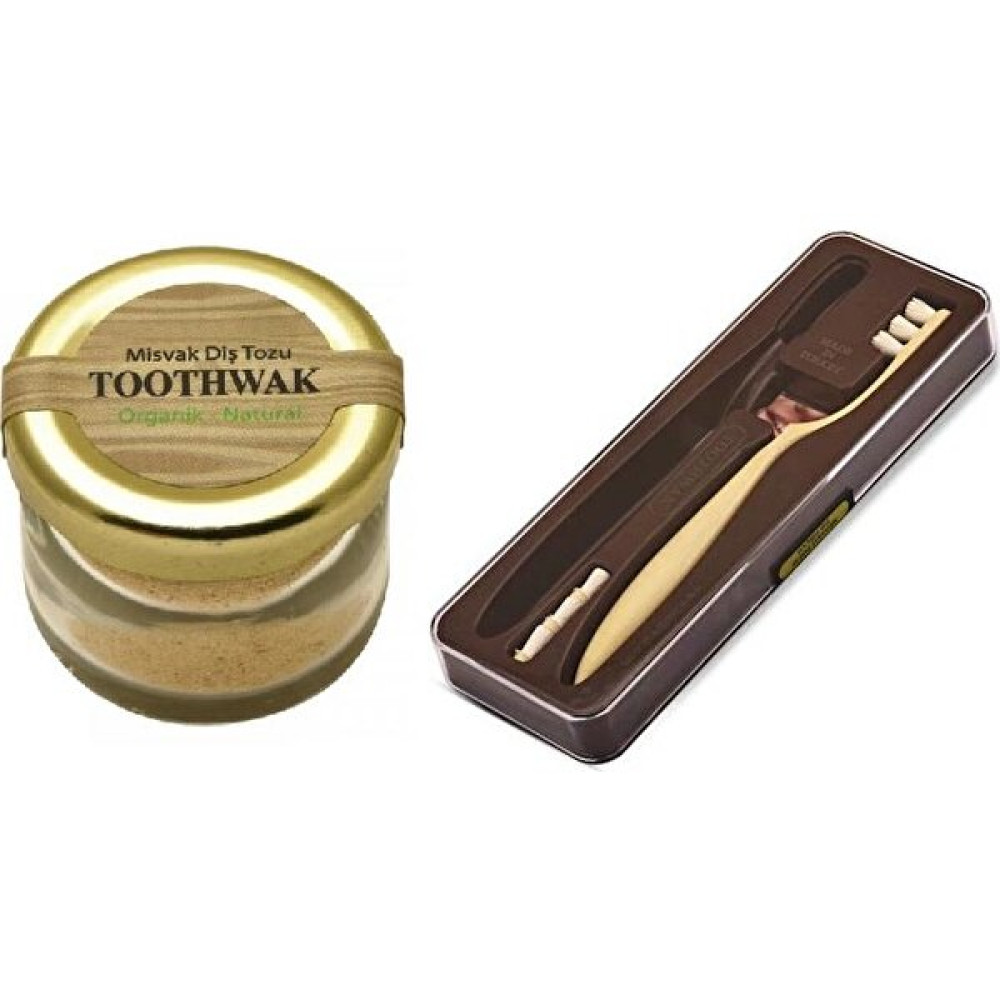 Toothwak Toothawk Diş Fırçası 3AD Başlık + Misvak Diş Tozu Diş Fırçaları Fiyatı