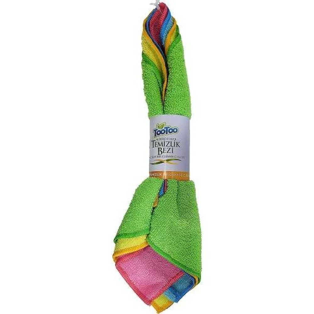 TooToo Too Too Mikrofiber Temizlik Bezi 4'lü Temizlik Malzemeleri Fiyatı