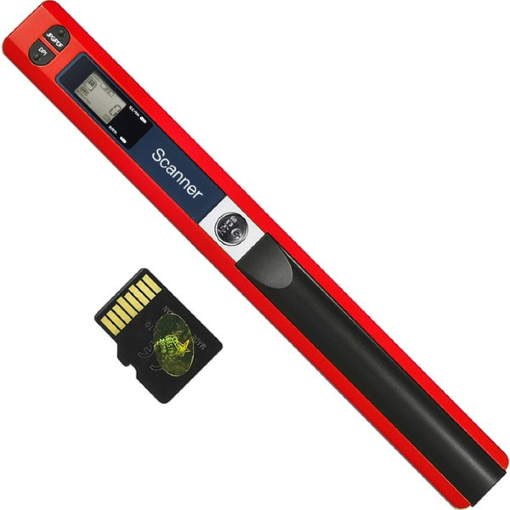 Top Geek 900 Dpı / 8gb Hafıza Kartlı Taşınabilir Kablosuz A4 Tarayıcı -Kırmızı (Yurt Dışından) - Kırmızı Yazıcılar Fiyatı