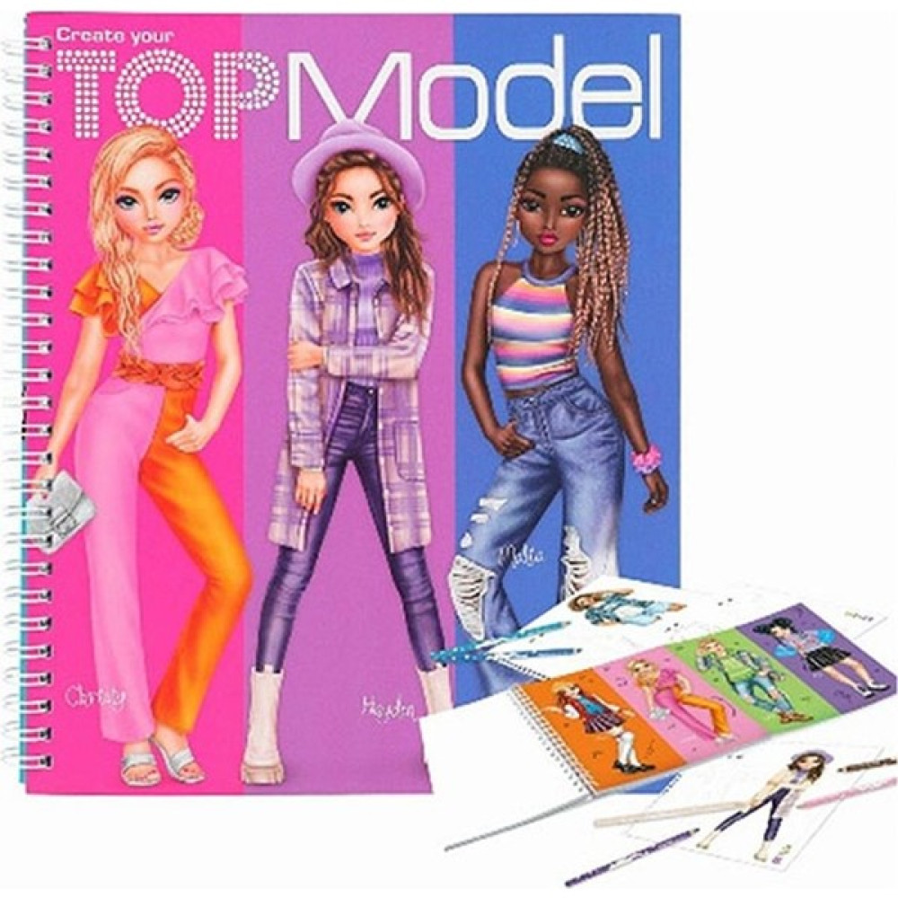 Top Model Create Your Topmodel Colouring Sanatsal Malzemeler Fiyatı