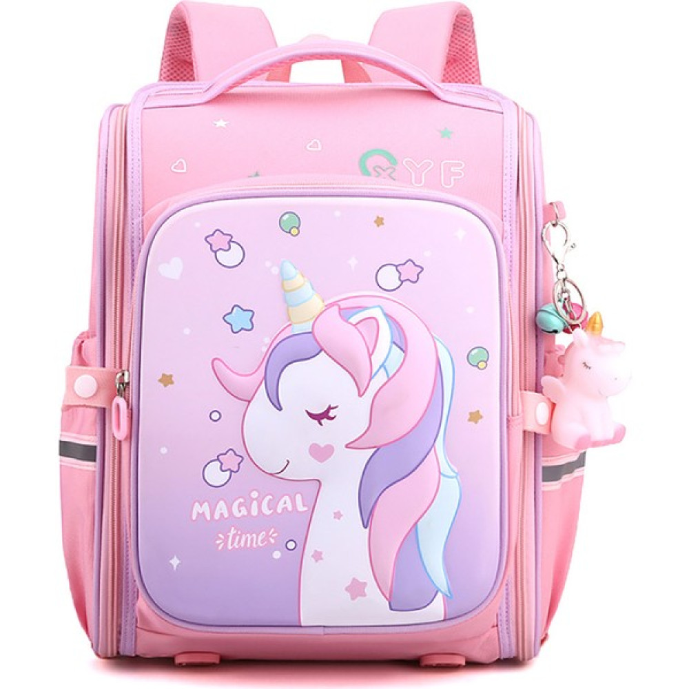 Top One Kızlar Için Okul Sırt Çantaları Çok Fonksiyonlu Sevimli Unicorn Büyük Kapasiteli Schoolbag (300 * 180 * 370MM) (Yurt Dışından) - Pembe Okul Çantası Fiyatı
