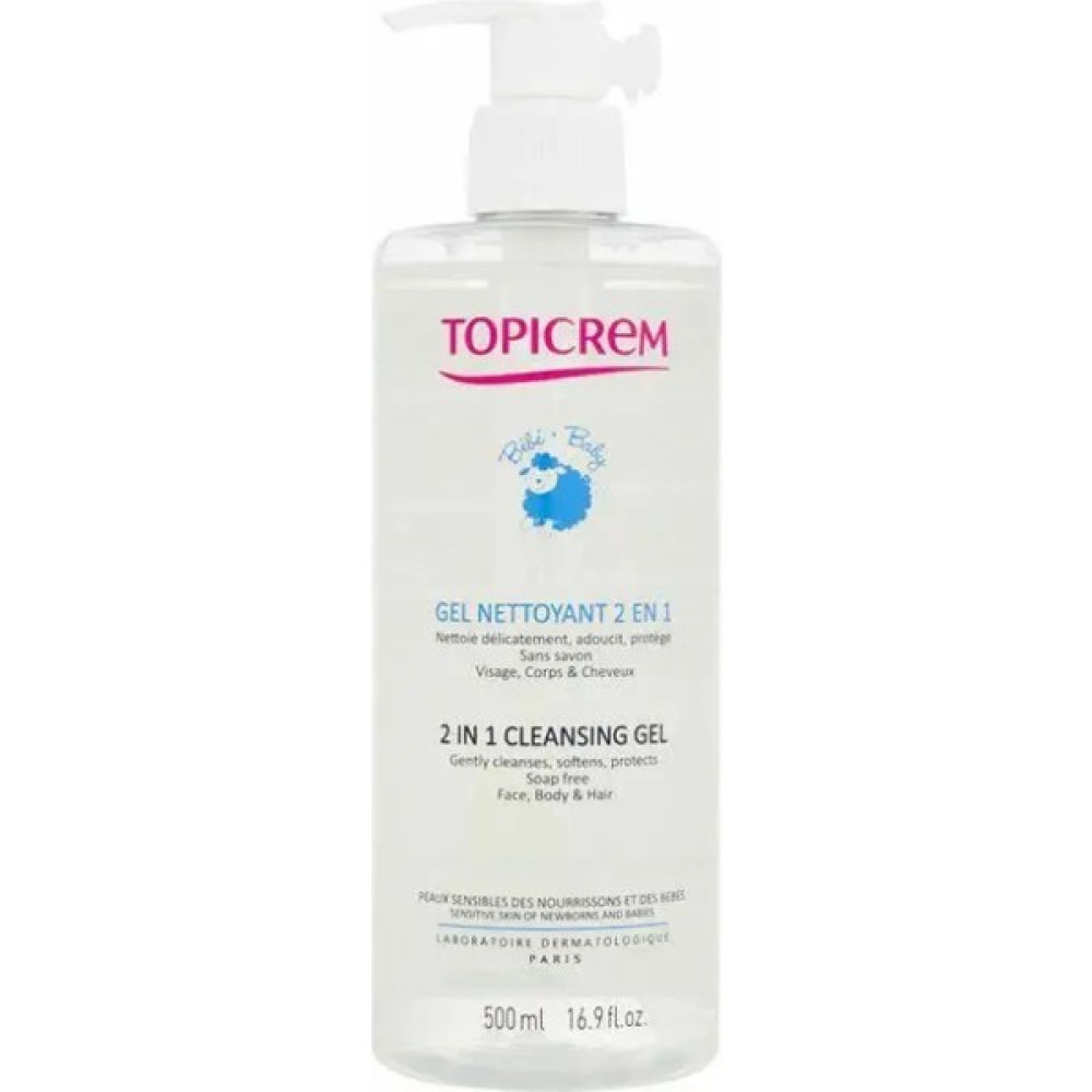 Topicrem 2 In 1 Cleansing Gel 500 ml Bebek Bakım Fiyatı