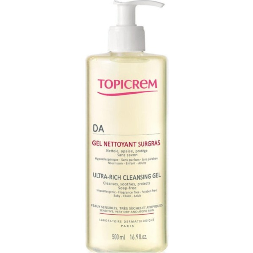 Topicrem Kuru ve Atopik Ciltler Için Temizleyici Jel 500 ml Cilt Temizleme ve Peeling Fiyatı