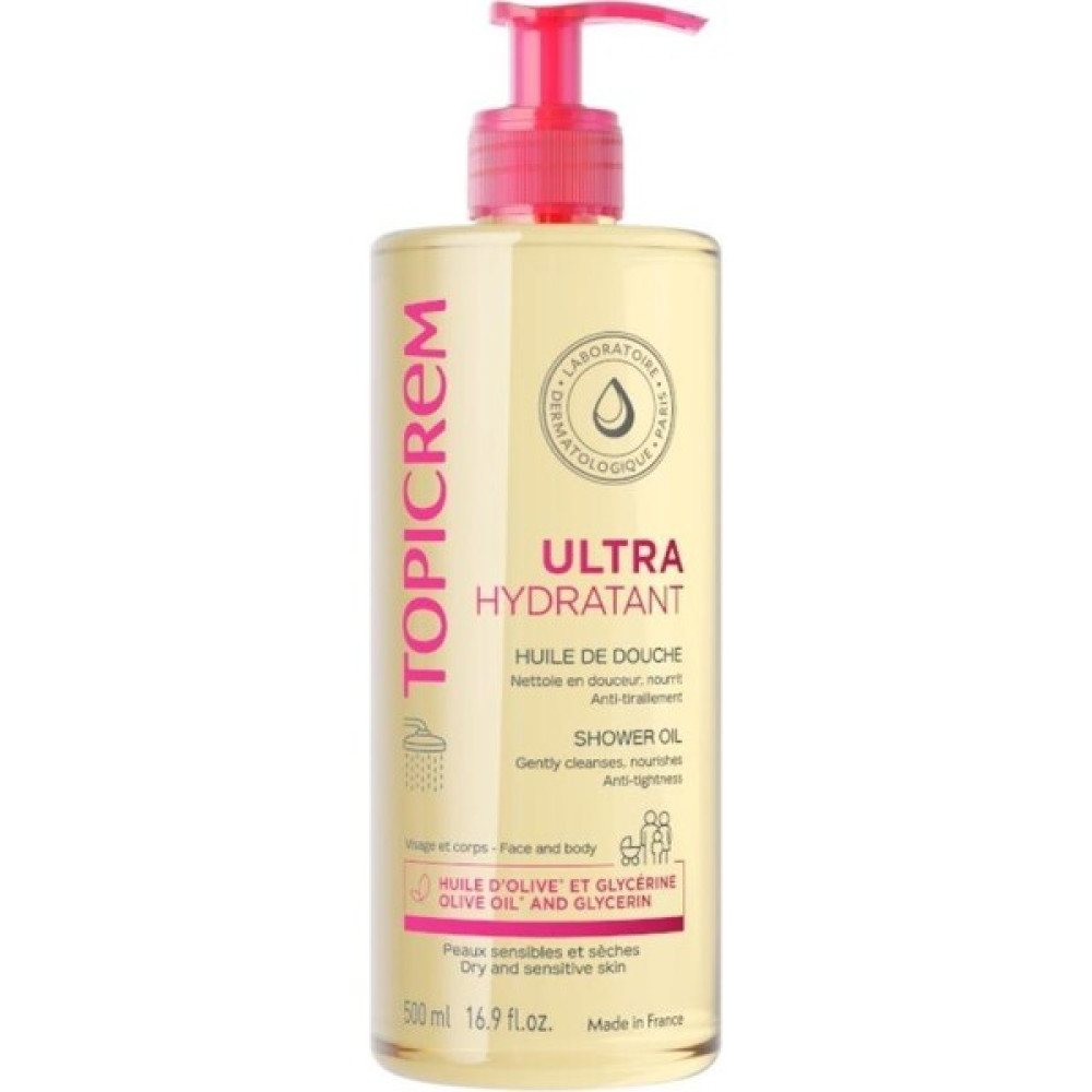 Topicrem Ultra Hydratant Duş Yağı 500 ml Nemlendiriciler Fiyatı