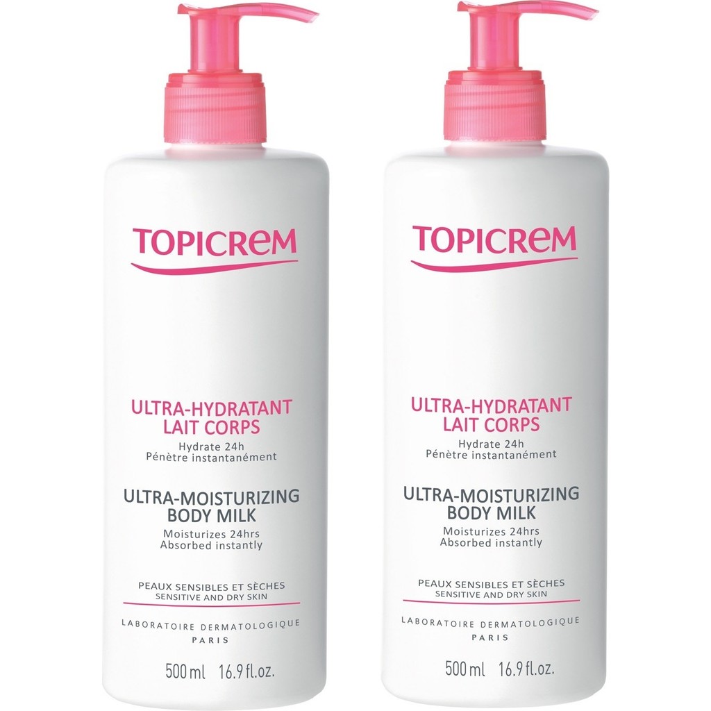 Topicrem Ultra Moısturızıng Body Mılk 2X500 ml Nemlendiriciler Fiyatı