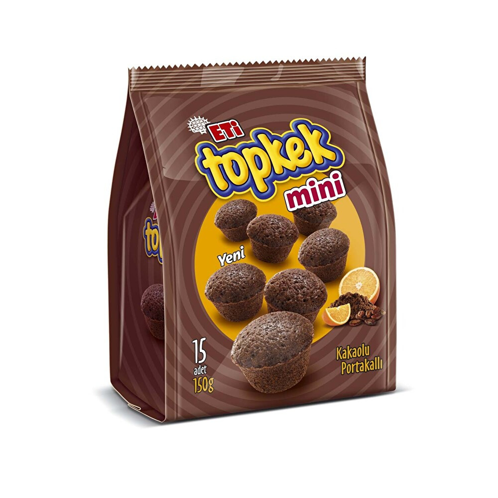Topkek Mini Kakaolu Portakallı 150 g Bisküvi ve Kek Fiyatı
