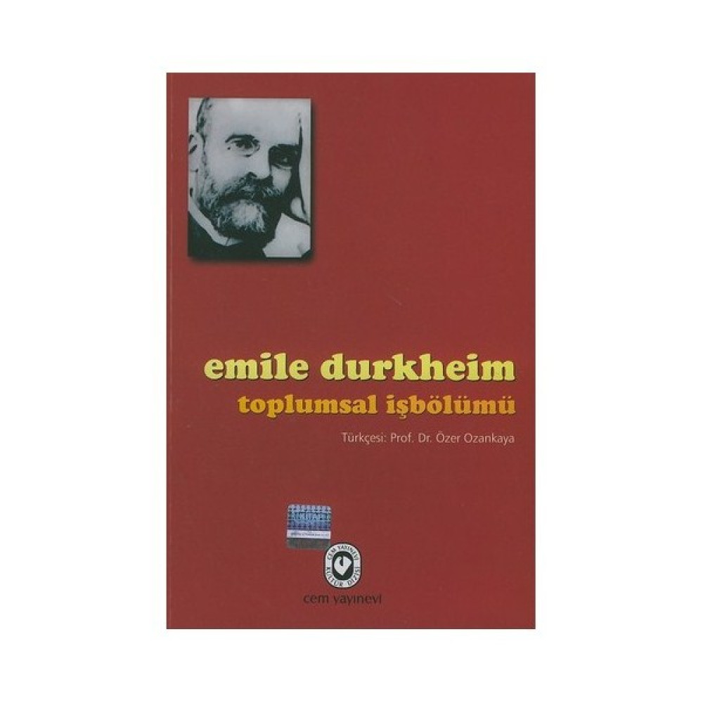 Toplumsal İşbölümü - Emile Durkheim Akademik Fiyatı